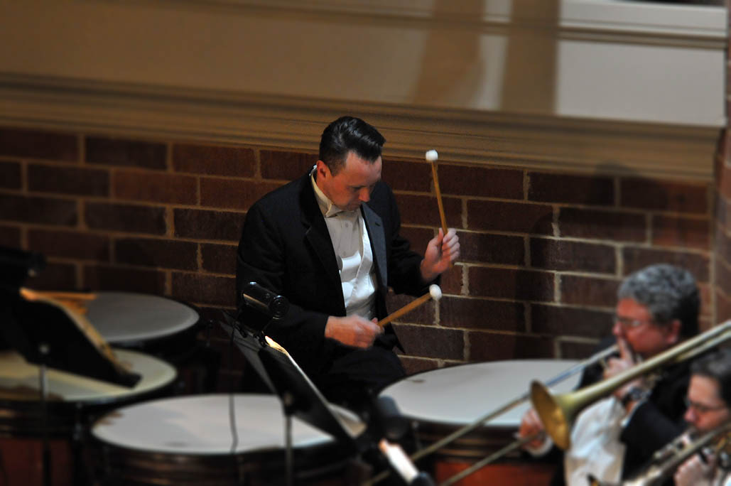 Percussionist Jeff Mulvihill, Tennessee Philharmonic Orchestra