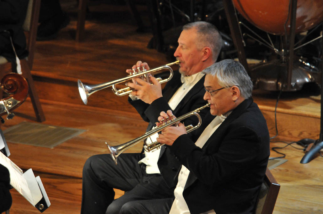 Tennessee Philharmonic Orchestra Salute to Veterans in November 2019, under the leadership of conductor Dan Allcott.