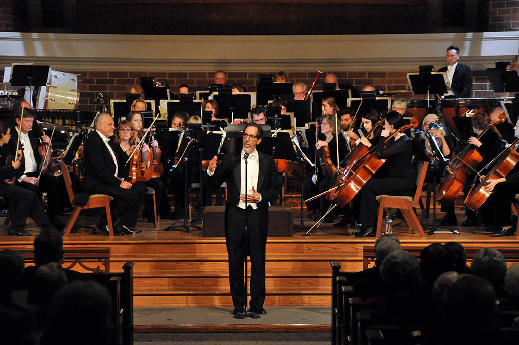Tennessee Philharmonic Orchestra Salute to Veterans in November 2019, under the leadership of conductor Dan Allcott.