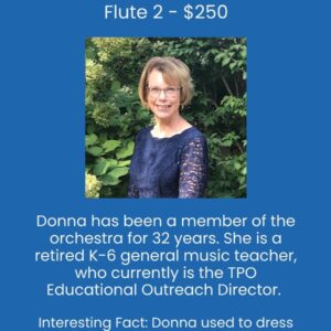 Donna Wehofer, 2nd Flute
