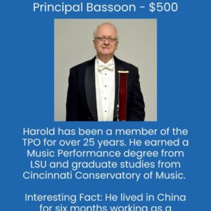 Principal Bassoon - Harold Skelton
