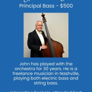 Principal Bass - John Ownby