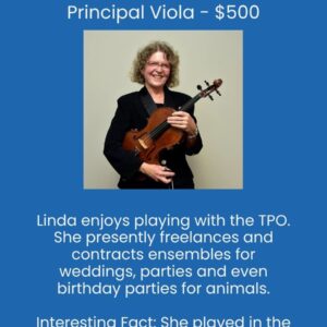 Principal Viola - Linda Davis
