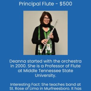 Principal Flute – Deanna Little