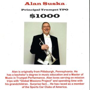 Principal Trumpet - Alan Suska
