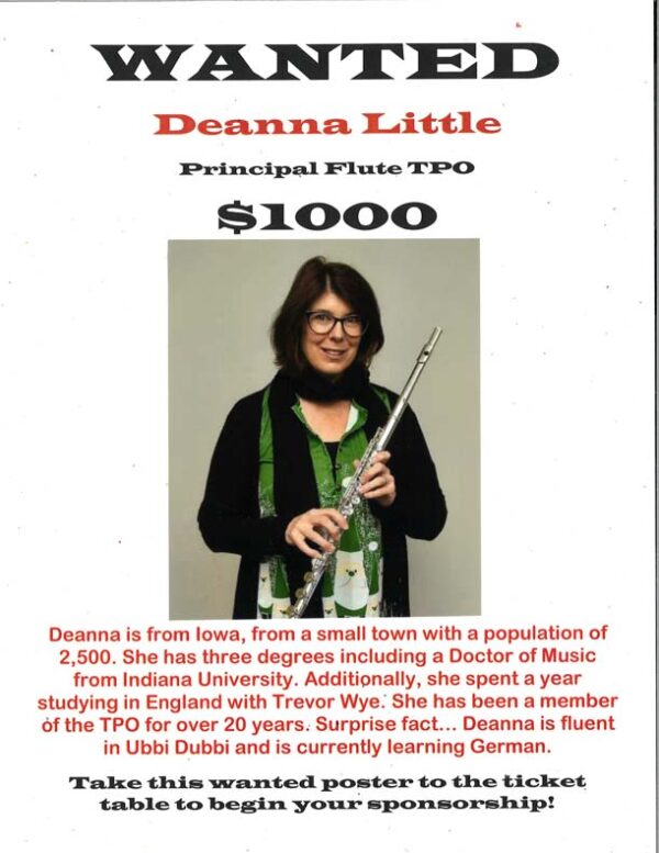 Principal Flute – Deanna Little