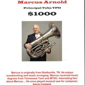 Principal Tuba – Marcus Arnold