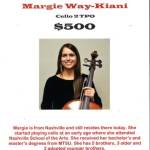 Cello - Margie Way-Kiani