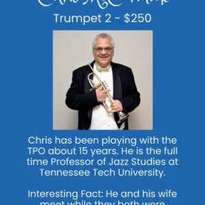 Trumpet – Chris McCormick
