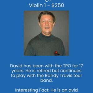 Violin 1 – David Johnson