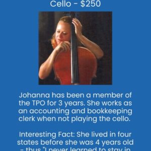 Cello – Johanna Wright-Vines