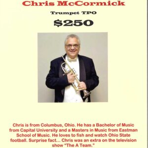 Trumpet – Chris McCormick