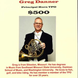 Principal Horn - Greg Danner