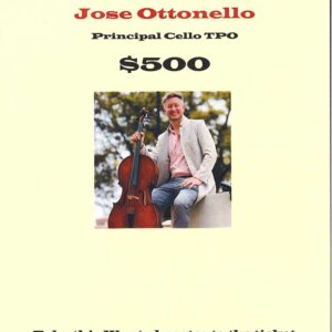 Principal Cello - Jose Ottonello