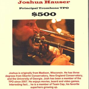 Trombone Principal – Joshua Hauser