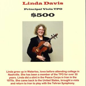 Principal Viola - Linda Davis