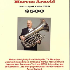 Principal Tuba – Marcus Arnold
