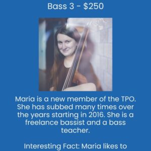 Bass 3 – Maria Gramelspacher
