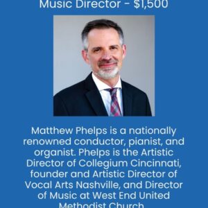 Music Director – Mark Phelps