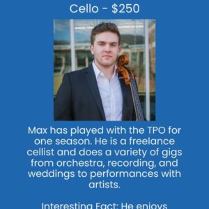 Cello – Max Foster