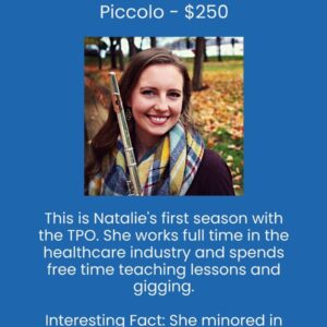 Piccolo – Natalie Gregg Bracey